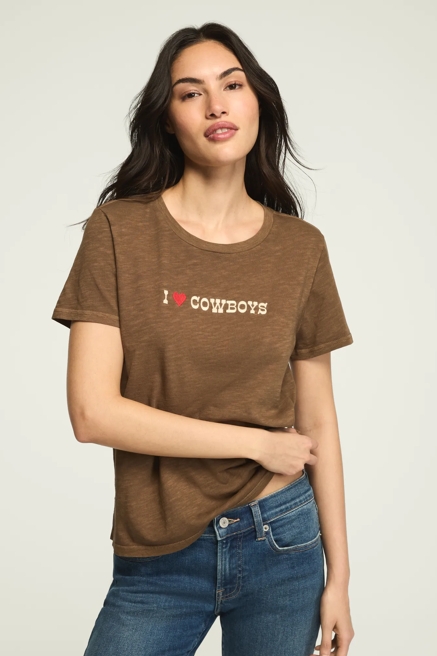 I HEART COWBOYS CLASSIC CREW, image 1