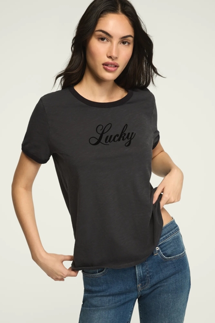LUCKY SCRIPT CLASSIC CREW, image 1
