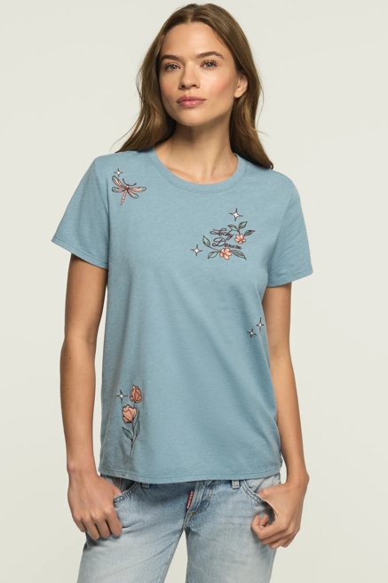 MULTI HIT FLORAL CLASSIC CREW, image 1