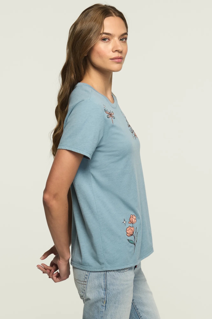 MULTI HIT FLORAL CLASSIC CREW, image 4