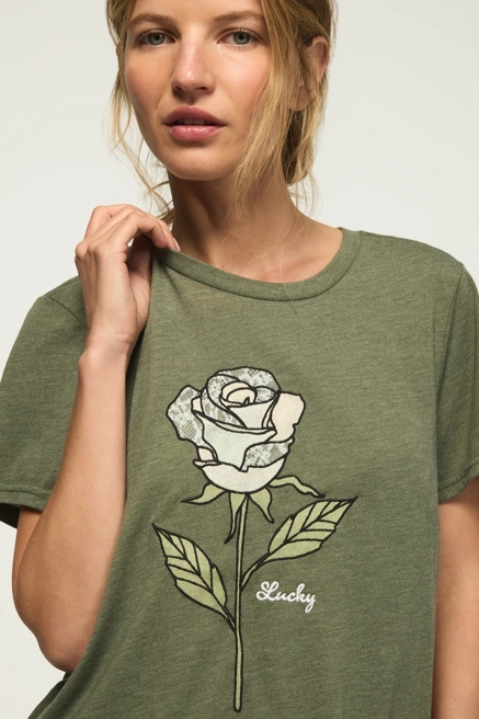 LACE ROSE CLASSIC CREW, image 2