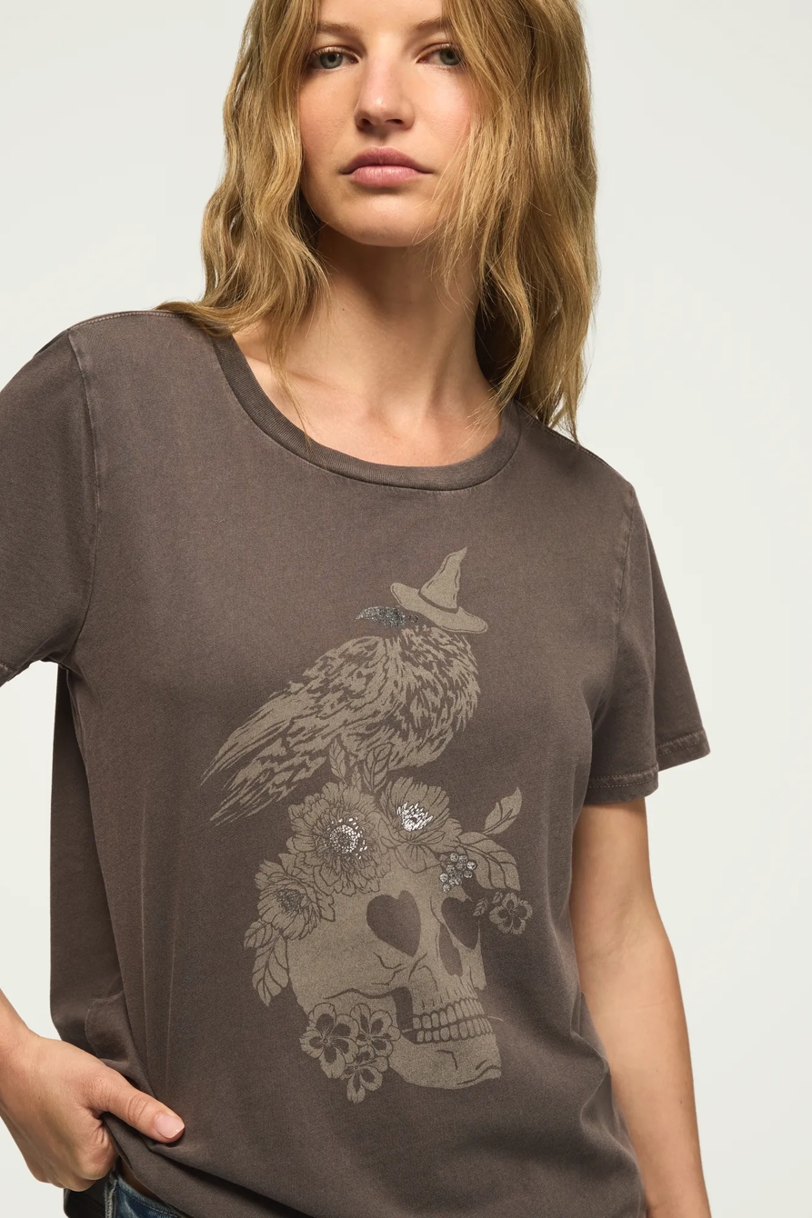 CROW SKULL CLASSIC CREW, image 2