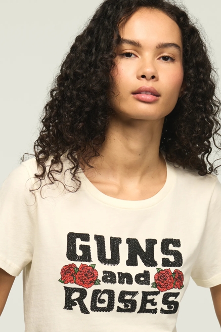 GUNS AND ROSES EMBELLISHED CLASSIC CREW, image 1