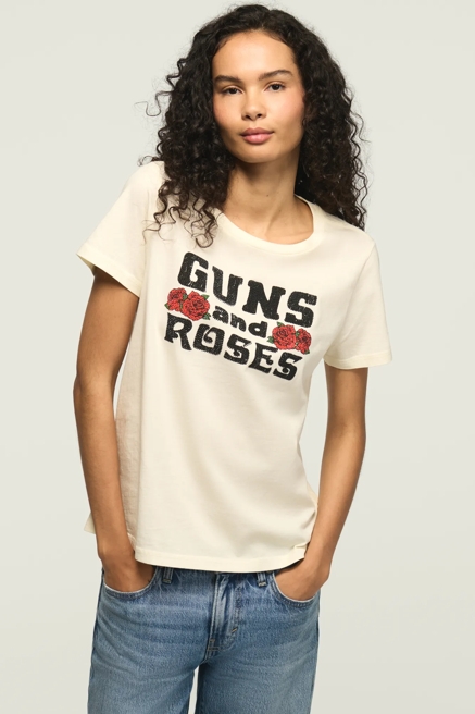 GUNS AND ROSES EMBELLISHED CLASSIC CREW, image 2
