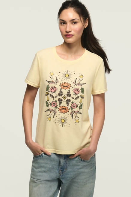 MIRROR SUN BIRDS CLASSIC CREW, image 1