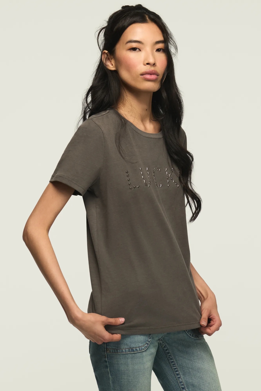 EMBELLISHED LUCKY STAR CLASSIC CREW, image 4