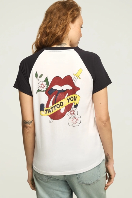 ROLLING STONES TATTOO YOU RAGLAN TEE, image 2