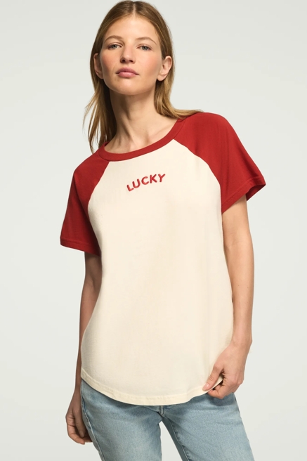 LUCKY DENIM SUPPLY RAGLAN TEE, image 1