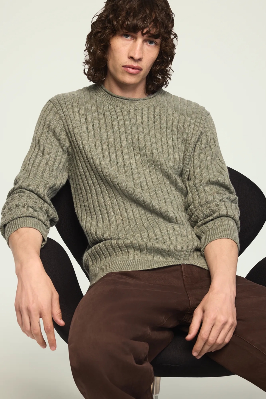DONEGAL CREW NECK SWEATER, image 2