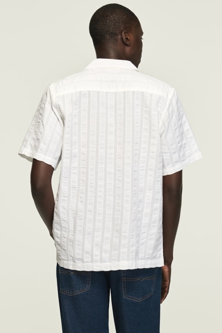 SEERSUCKER CAMP COLLAR SHIRT, image 3