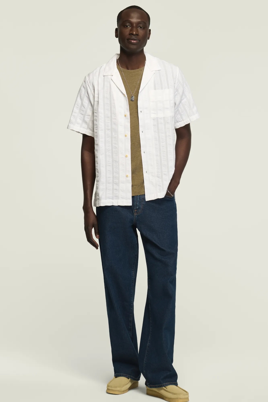 SEERSUCKER CAMP COLLAR SHIRT, image 5