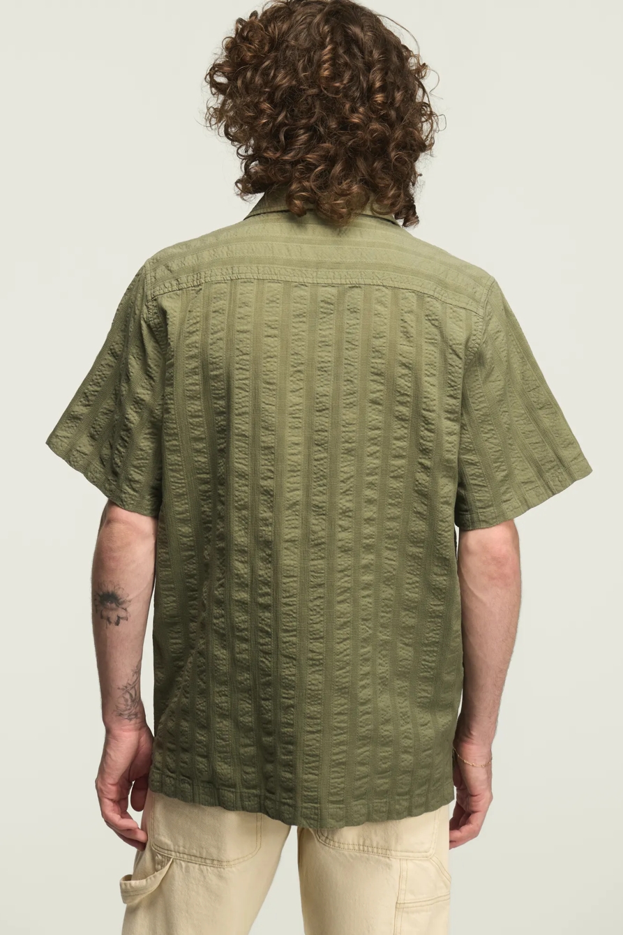 SEERSUCKER CAMP COLLAR SHIRT, image 3