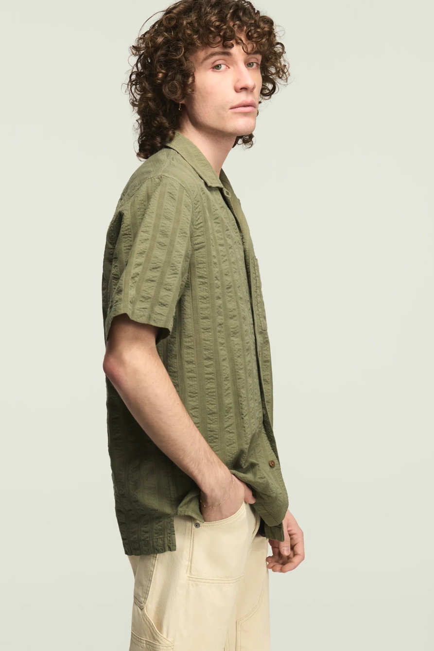 SEERSUCKER CAMP COLLAR SHIRT, image 4