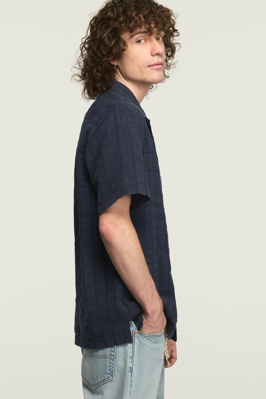 SEERSUCKER CAMP COLLAR SHIRT, image 4