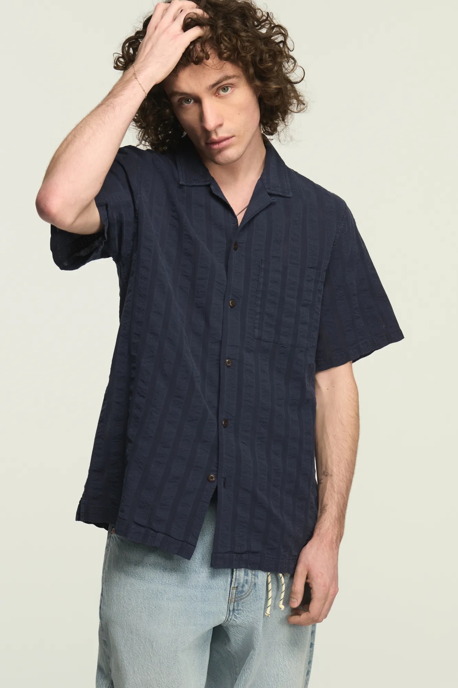SEERSUCKER CAMP COLLAR SHIRT, image 5