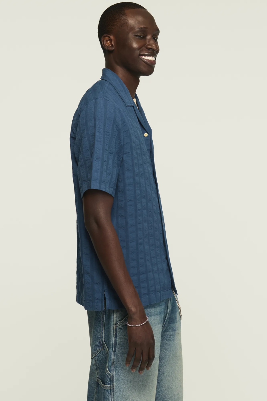 SEERSUCKER CAMP COLLAR SHIRT, image 5