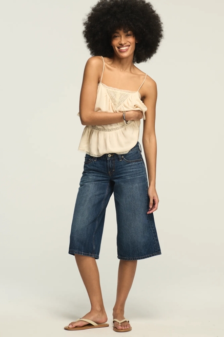 SUPER LOW RISE ULTRA WIDE CULOTTE, image 1