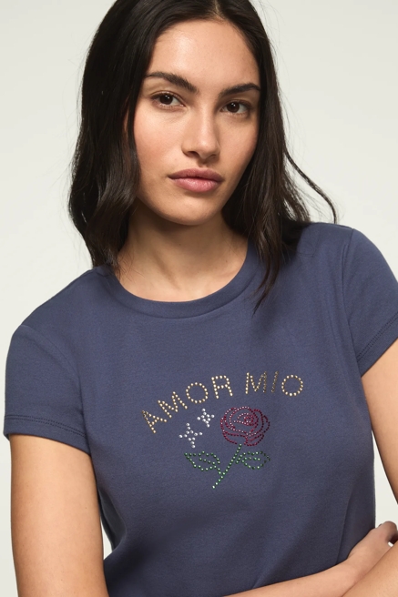 AMOR MIO BABY TEE, image 2