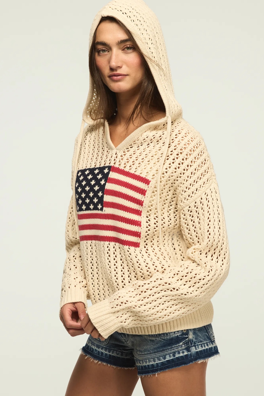 AMERICANA HOODIE SWEATER, image 3