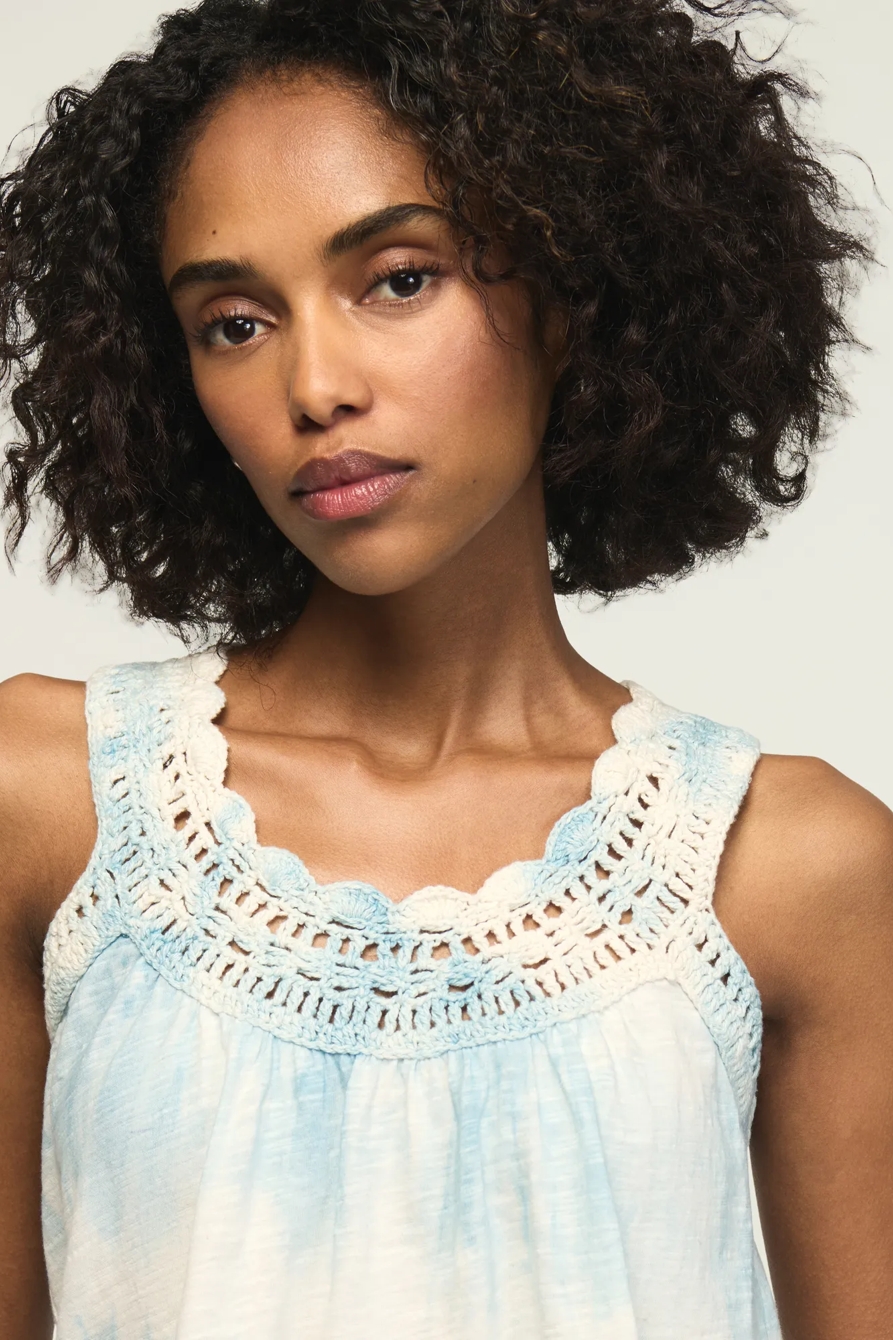 CROCHET TRIM SWING TANK, image 2