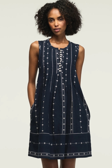 PINTUCK MINI DRESS, image 1