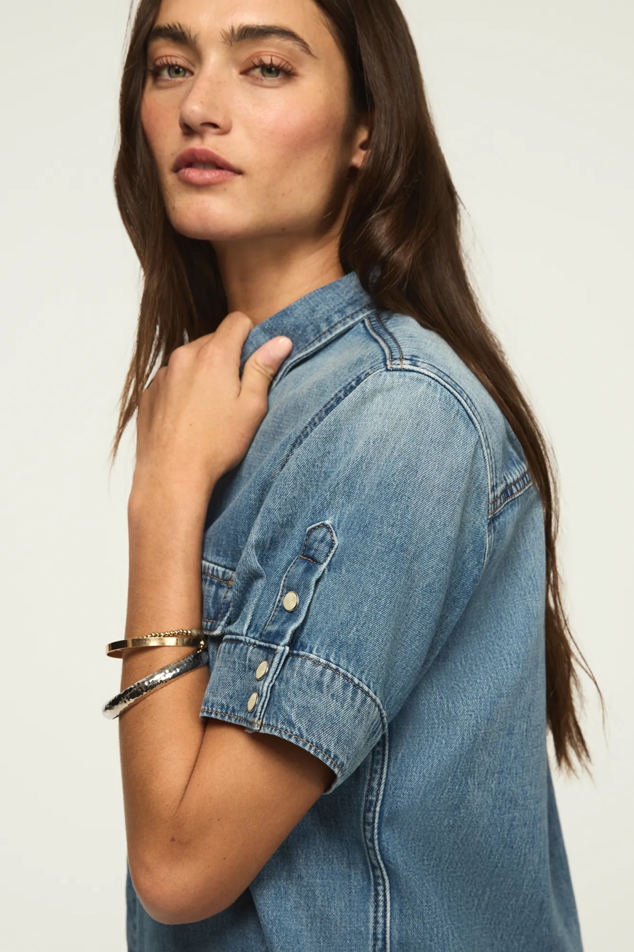 SHORT SLEEVE WESTERN SHIRT, image 5