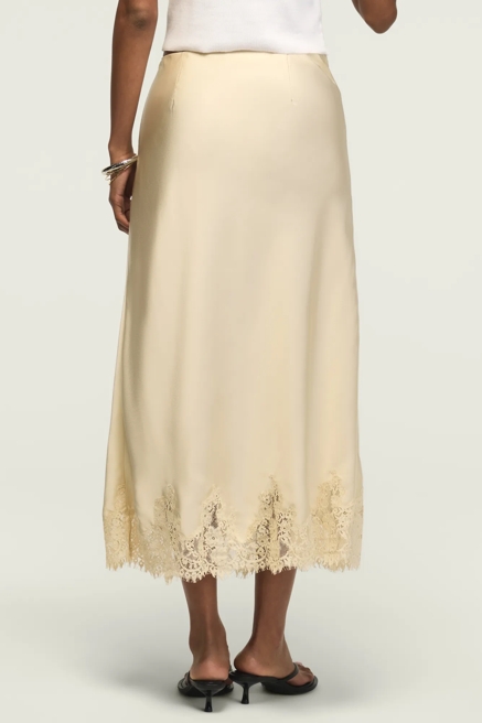 LACE SLIP SKIRT, image 3