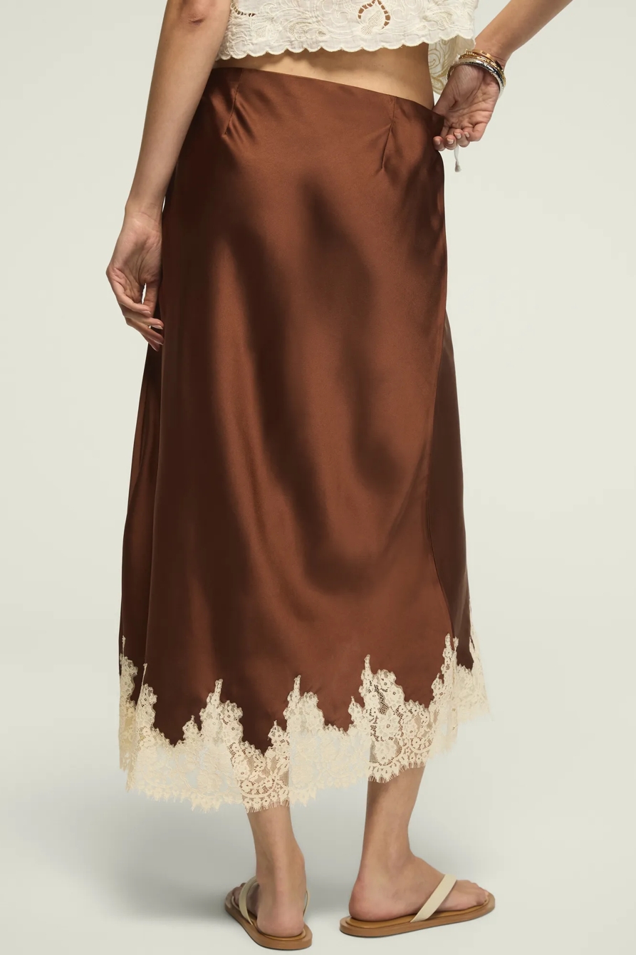 LACE SLIP SKIRT, image 3