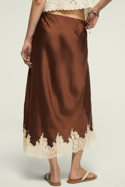 LACE SLIP SKIRT, image 3
