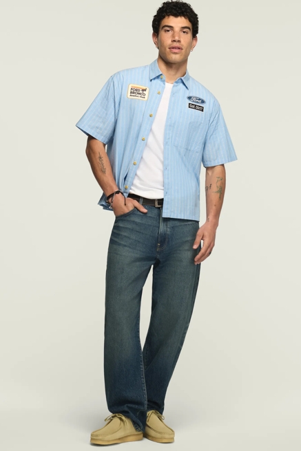 FORD BRONCO SHORT SLEEVE BUTTON DOWN SHIRT, image 2