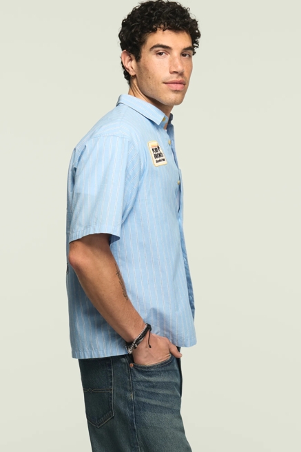 FORD BRONCO SHORT SLEEVE BUTTON DOWN SHIRT, image 4