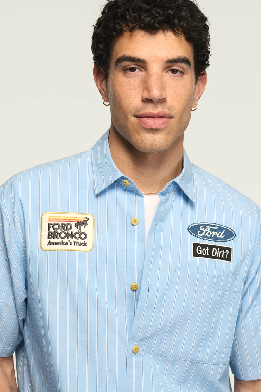 FORD BRONCO SHORT SLEEVE BUTTON DOWN SHIRT, image 5
