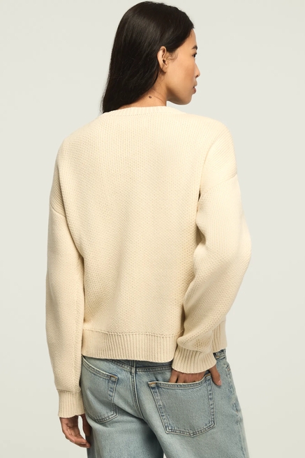 ARGYLE SEQUIN CREW SWEATER, image 3