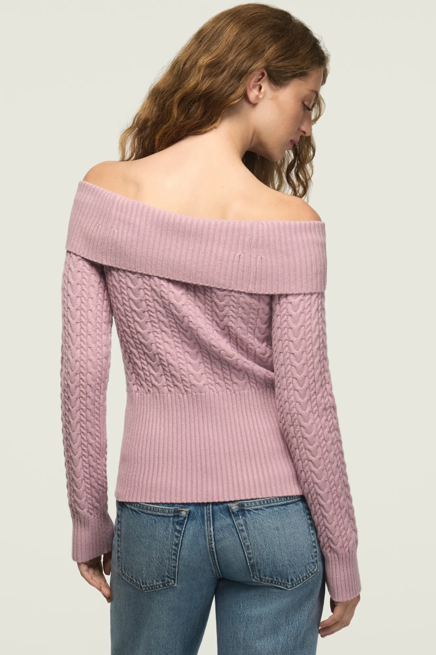 FOLD OVER RIB SWEATER, image 5