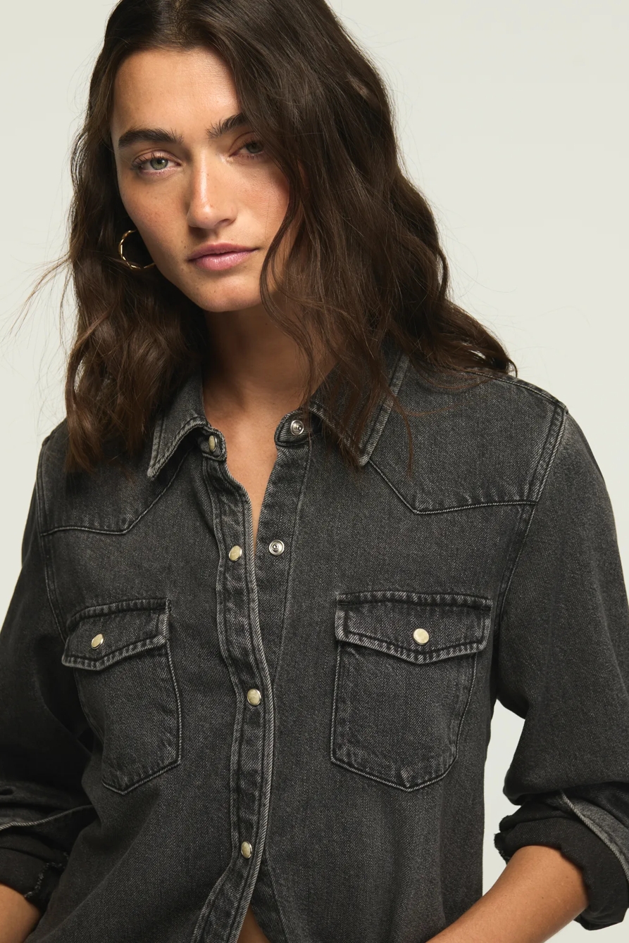 DENIM WESTERN SHIRT, image 5