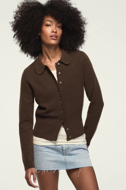 PETERPAN COLLAR CARDIGAN, image 1