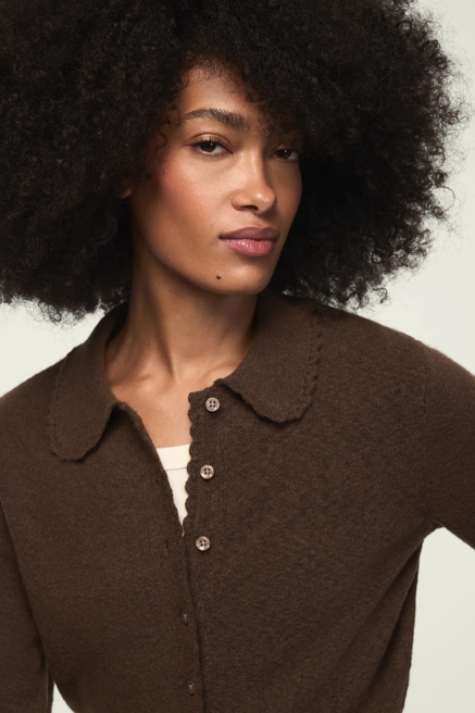 PETERPAN COLLAR CARDIGAN, image 2