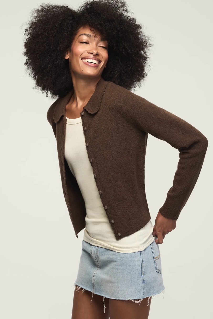 PETERPAN COLLAR CARDIGAN, image 4