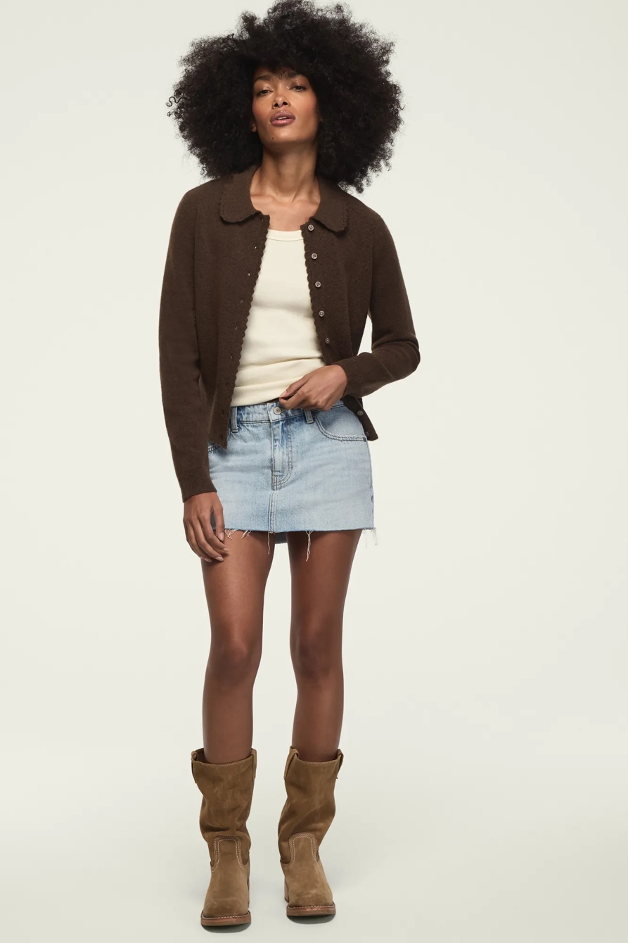 PETERPAN COLLAR CARDIGAN, image 5