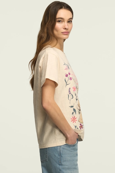 STAR WARS FLORAL GROGU BOYFRIEND TEE, image 4