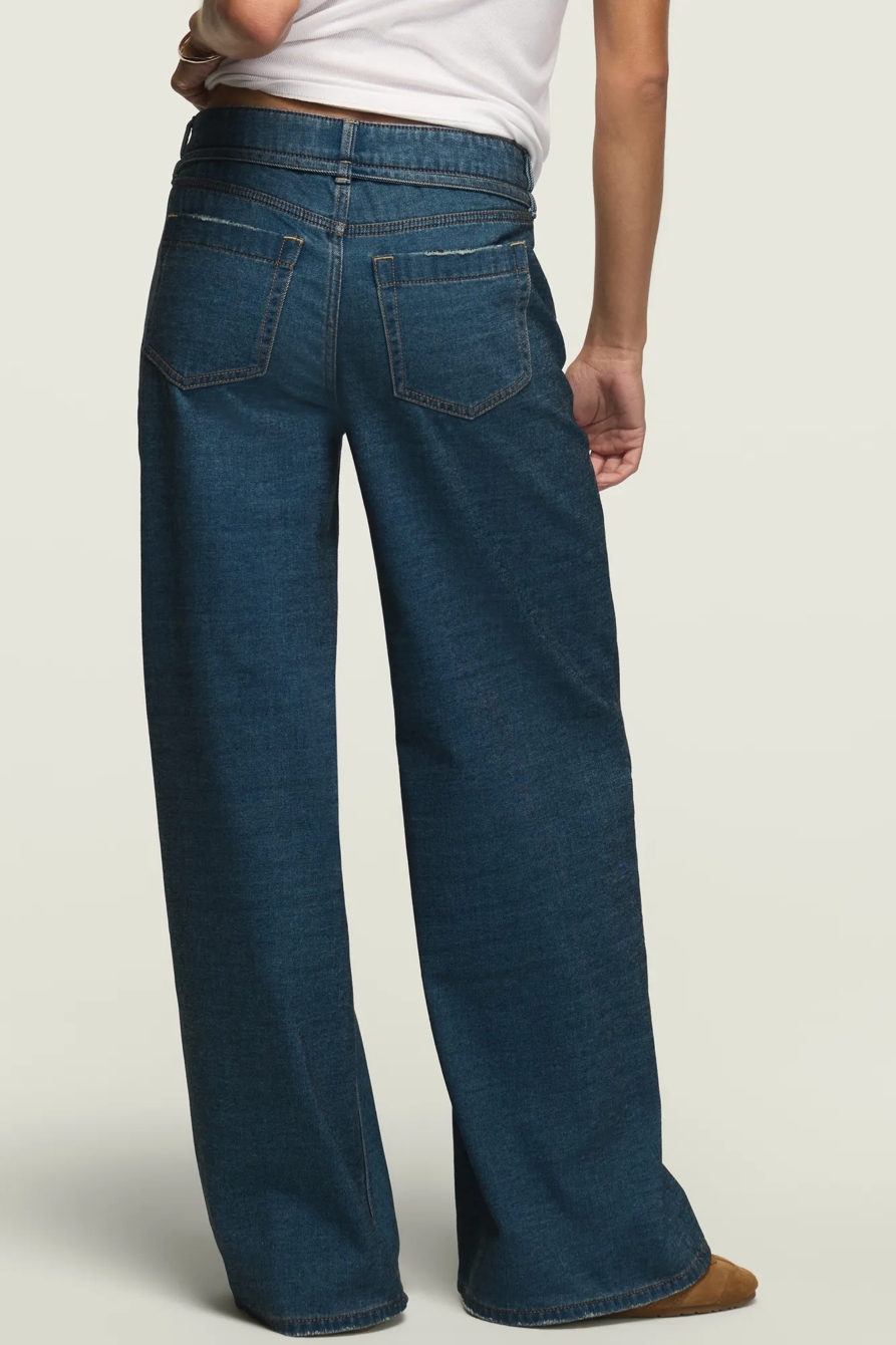 VELVET DENIM LUXE PALAZZO, image 4