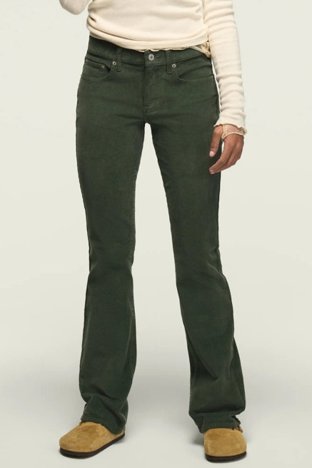 MID RISE CORDUROY SWEET BOOT, image 1