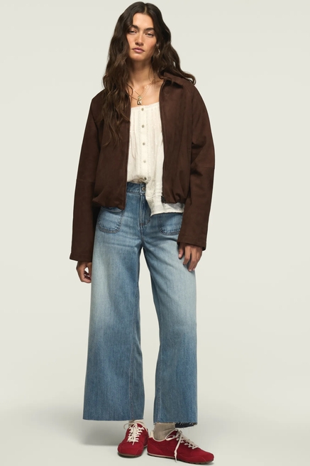 MID RISE WIDE LEG CROP, image 2