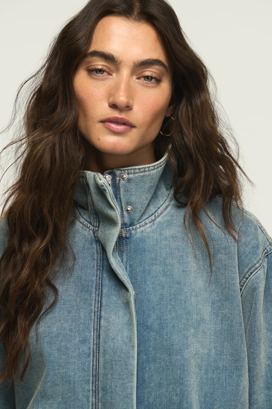 VELVET DENIM LUXE JACKET, image 2