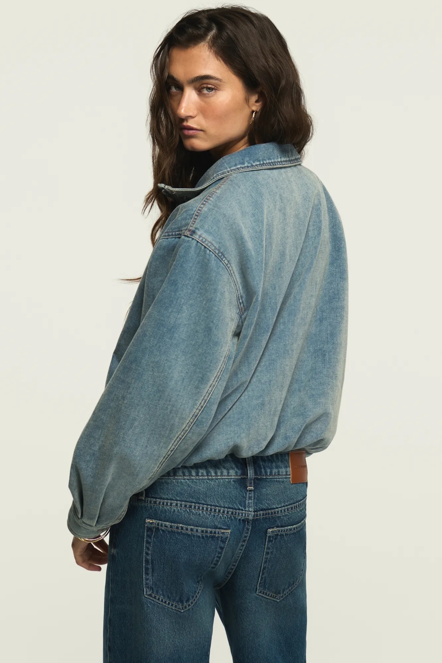 VELVET DENIM LUXE JACKET, image 3