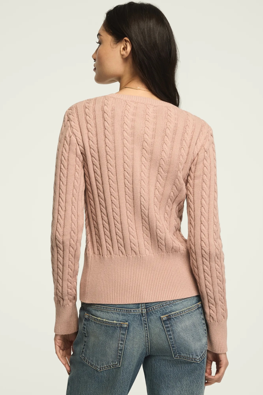 CLOUD SOFT CABLE CARDIGAN, image 3