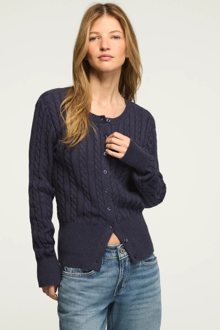 CLOUD SOFT CABLE CARDIGAN, image 1