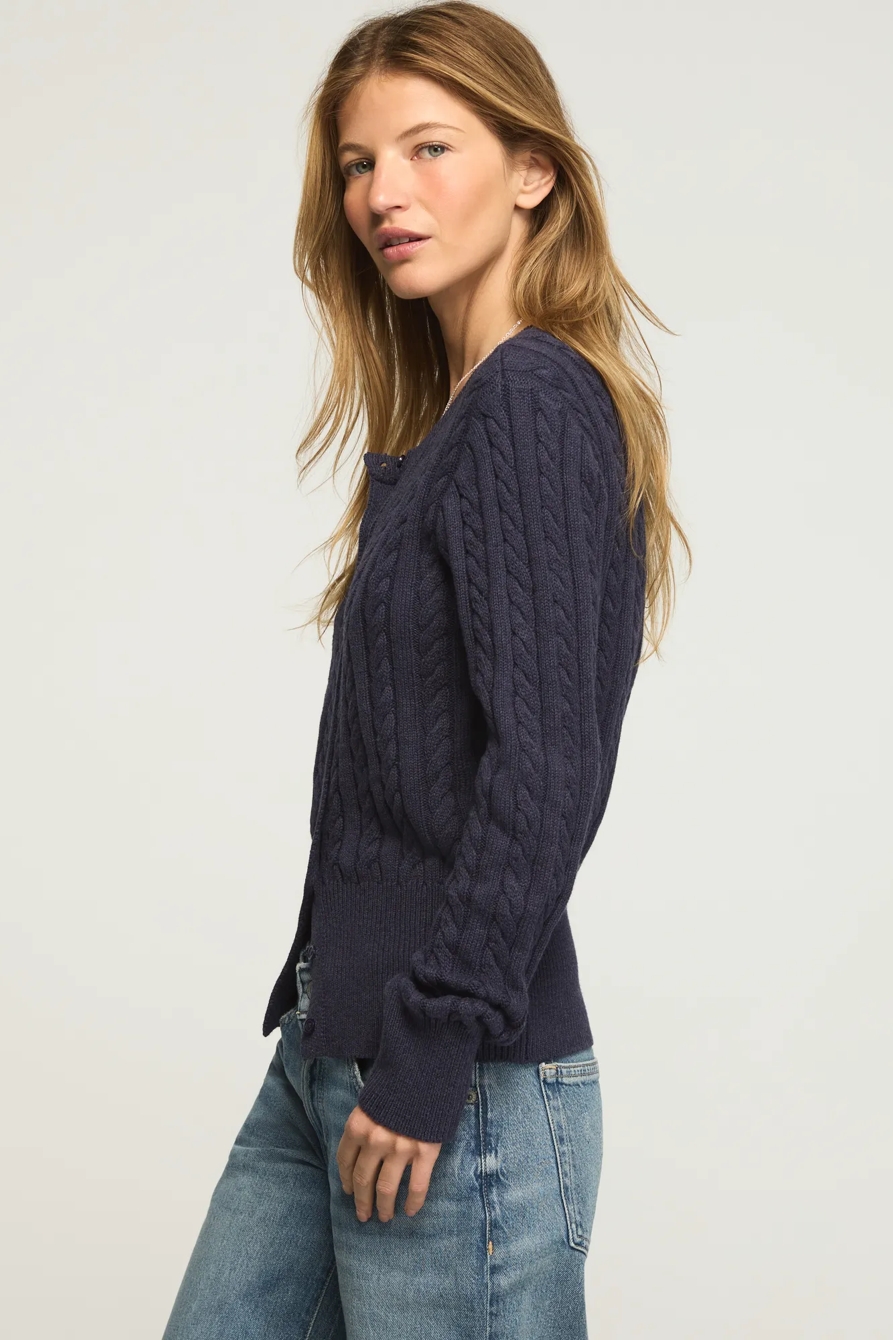 CLOUD SOFT CABLE CARDIGAN, image 4