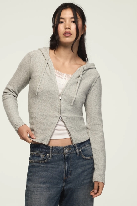 CLOUD SOFT ZIP UP HOODIE, image 1