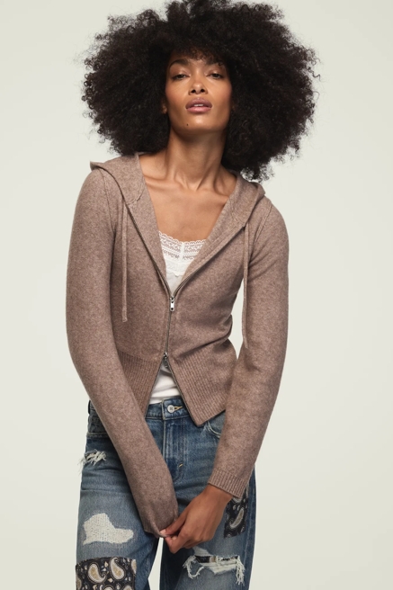 CLOUD SOFT ZIP UP HOODIE, image 1